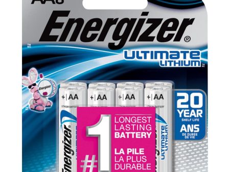 Energizer AA Ultimate Lithium Battery (8-Pack) For Cheap