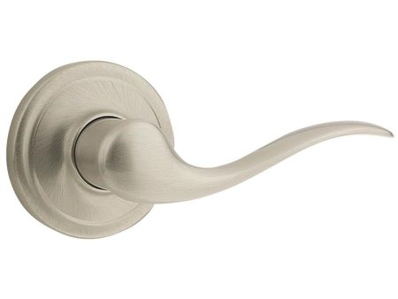 Kwikset Signature Series Satin Nickel Tustin Passage Door Lever For Discount