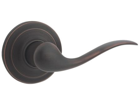 Kwikset Signature Series Venetian Bronze Tustin Passage Door Lever Online Sale