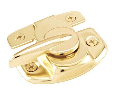 Prime-Line Products Window Sash Lock, Cam Action, Brass Finished Steel Hot on Sale