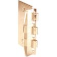 Flip-It Privacy Door Lock, Brass-Plated Steel Fashion