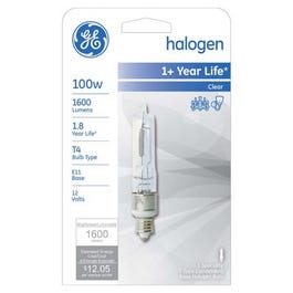 100-Watt Quartz Halogen Lamp, Mini Candelabra Base on Sale