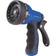 Dramm Heavy-Duty Metal 9-Pattern Nozzle, Blue Online Hot Sale