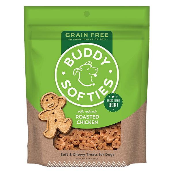 Cloud Star Buddy Biscuits Grain Free Soft and Chewy Roasted Chicken Dog Treats Online Sale