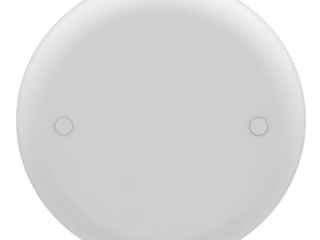 Thomas & Betts Carlon Ceiling Fan Box Cover, Round, Blank, 4-Inch Diameter, White Sale