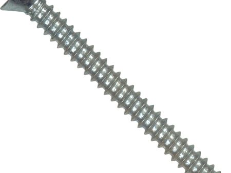 Hillman #6 x 3 4 In. Phillips Flat Head Zinc Sheet Metal Screw (100 Ct.) For Cheap