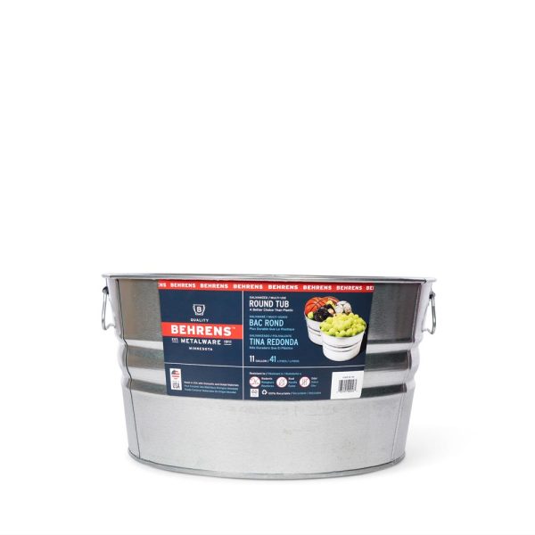 Behrens Round Galvanized Steel Tub Discount