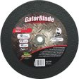 Gator Blade Type 1 12 In. x 1 8 In. x 20 mm Metal Cut-Off Wheel Fashion