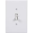 Lutron Toggler Incandescent White Single Pole Preset Slide Dimmer Switch For Cheap