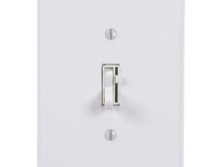 Lutron Toggler Incandescent White Single Pole Preset Slide Dimmer Switch For Cheap