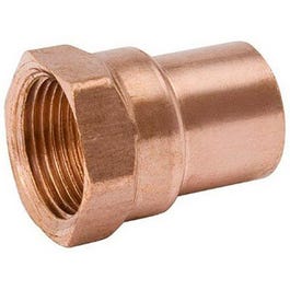 Pipe Fittings, Wrot Copper Adapter, 1 x 3 4-In. FPT Cheap