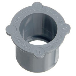 Conduit Fitting, PVC Reducer, Male x Female, 2 x 1-1 2-In. Supply