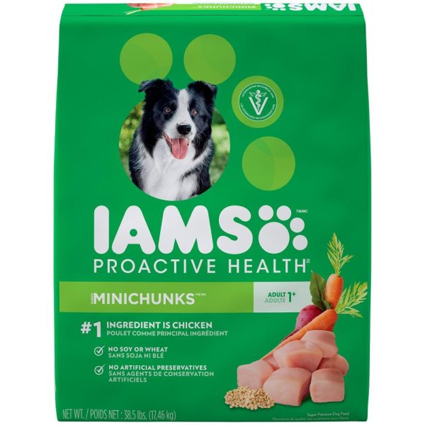 Iams ProActive Health Adult MiniChunks Dry Dog Food on Sale