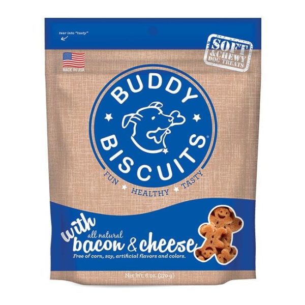 Cloud Star Buddy Biscuits Soft and Chewy Bacon and Cheese Dog Treats Online