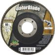 Gator Blade 4-1 2 In. 80-Grit Type 29 Angle Grinder Flap Disc Cheap