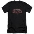 SUPERMAN : ZOD LOGO PREMIUM CANVAS ADULT SLIM FIT T-SHIRT 30\1 BLACK SM Online Sale