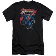 SUPERMAN : OLD MAN KAL PREMUIM CANVAS ADULT SLIM FIT T-SHIRT 30\1 Black 2X Fashion