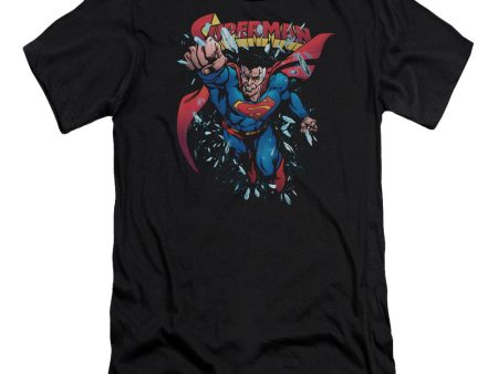 SUPERMAN : OLD MAN KAL PREMUIM CANVAS ADULT SLIM FIT T-SHIRT 30\1 Black 2X Fashion