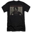 SUPERNATURAL : SAM MUG SHOT  PREMIUM CANVAS ADULT SLIM FIT T-SHIRT 30\1 Black 2X For Sale