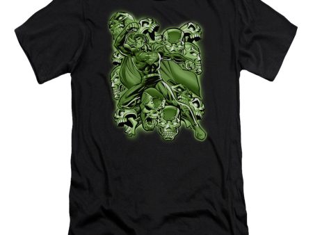 SUPERMAN : METALLO MAYHEM PREMIUM CANVAS ADULT SLIM FIT T-SHIRT 30\1 BLACK XL Hot on Sale