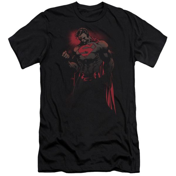 SUPERMAN : RED SON PREMIUM CANVAS ADULT SLIM FIT T-SHIRT 30\1 BLACK XL on Sale