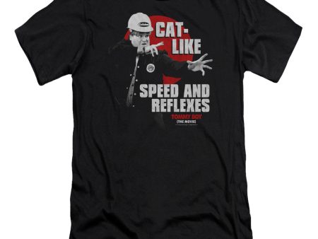 TOMMY BOY : CAT LIKE PREMIUM CANVAS ADULT SLIM FIT T-SHIRT 30\1 BLACK XL Online