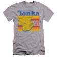 TONKA : SINCE 47  PREMIUM CANVAS ADULT SLIM FIT T-SHIRT 30\1 Athletic Heather XL For Cheap