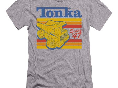 TONKA : SINCE 47  PREMIUM CANVAS ADULT SLIM FIT T-SHIRT 30\1 Athletic Heather XL For Cheap