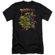 SUPERMAN : VERSUS METALLO BLACKLIGHT PREMIUM CANVAS ADULT SLIM FIT T-SHIRT 30\1 BLACK XL Hot on Sale