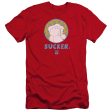 TOOTSIE ROLL : SUCKER PREMIUM CANVAS ADULT SLIM FIT T-SHIRT 30\1 RED XL Online