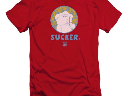 TOOTSIE ROLL : SUCKER PREMIUM CANVAS ADULT SLIM FIT T-SHIRT 30\1 RED XL Online