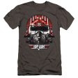 TOP GUN : GOOSE HELMET PREMIUM CANVAS ADULT SLIM FIT T-SHIRT 30\1 CHARCOAL SM Discount