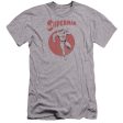 SUPERMAN : VINTAGE SPHERE PREMIUM CANVAS ADULT SLIM FIT T-SHIRT 30\1 Athletic Heather XL Supply