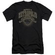 SUPERMAN : UNIVERSITY OF METROPOLIS PREMIUM CANVAS ADULT SLIM FIT T-SHIRT 30\1 BLACK 2X For Cheap