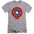 TOP GUN : FIGHTER WEAPONS SCHOOL  PREMIUM CANVAS ADULT SLIM FIT T-SHIRT 30\1 Athletic Heather XL Supply