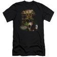 SURVIVOR : JUNGLE PREMIUM CANVAS ADULT SLIM FIT T-SHIRT 30\1 BLACK 2X Online Hot Sale