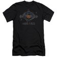 SUPERMAN : NERD RAGE PREMIUM CANVAS ADULT SLIM FIT T-SHIRT 30\1 BLACK 2X on Sale