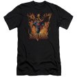 SUPERMAN : THROUGH THE FIRE PREMIUM CANVAS ADULT SLIM FIT T-SHIRT 30\1 BLACK XL Sale