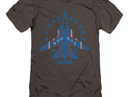 TOP GUN : MAVERICK PREMIUM CANVAS ADULT SLIM FIT T-SHIRT 30\1 CHARCOAL XL Supply