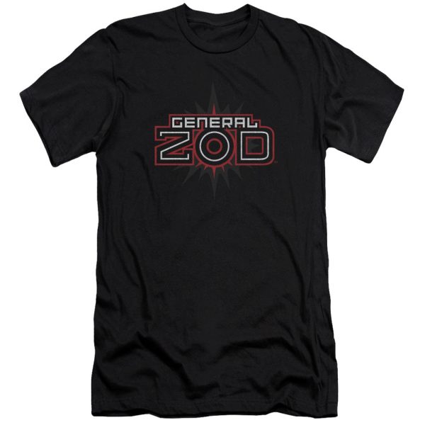 SUPERMAN : ZOD LOGO PREMIUM CANVAS ADULT SLIM FIT T-SHIRT 30\1 BLACK 2X Supply