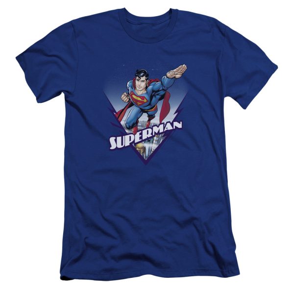 SUPERMAN : LOOKS LIKE A JOB FOR PREMIUM CANVAS ADULT SLIM FIT T-SHIRT 30\1 ROYAL BLUE XL Hot on Sale