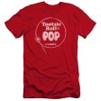 TOOTSIE ROLL : TOOTSIE ROLL POP LOGO PREMIUM CANVAS ADULT SLIM FIT T-SHIRT 30\1 RED 2X Discount