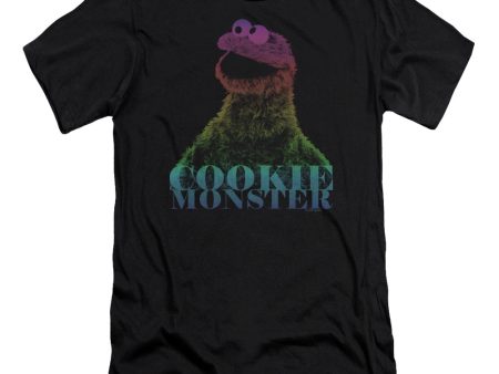 SESAME STREET : CM HALFTONE PREMIUM CANVAS ADULT SLIM FIT T-SHIRT 30\1 BLACK XL Sale