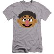 SESAME STREET : TAMIR FACE  PREMIUM CANVAS ADULT SLIM FIT T-SHIRT 30\1 Athletic Heather SM Hot on Sale