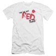 SHAUN OF THE DEAD : RED ON YOU PREMIUM CANVAS ADULT SLIM FIT T-SHIRT 30\1 WHITE 2X Supply