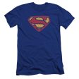 SUPERMAN : SUPER ROUGH PREMIUM CANVAS ADULT SLIM FIT T-SHIRT 30\1 ROYAL BLUE LG Online