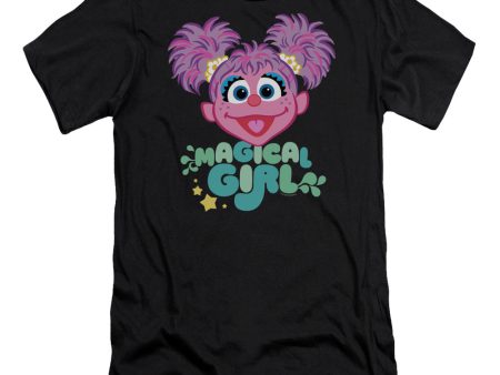 SESAME STREET : SCRIBBLE HEAD PREMUIM CANVAS ADULT SLIM FIT T-SHIRT 30\1 Black SM Online