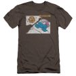 SESAME STREET : MEANWHILE PREMIUM CANVAS ADULT SLIM FIT T-SHIRT 30\1 CHARCOAL XL Discount