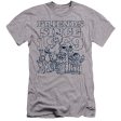 SESAME STREET : FRIENDS SINCE PREMIUM CANVAS ADULT SLIM FIT T-SHIRT 30\1 Athletic Heather XL Sale