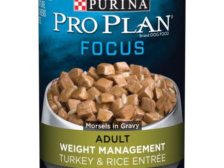 Purina Pro Plan Focus Adult Weight Management Turkey & Rice Entree Canned Dog Food For Cheap